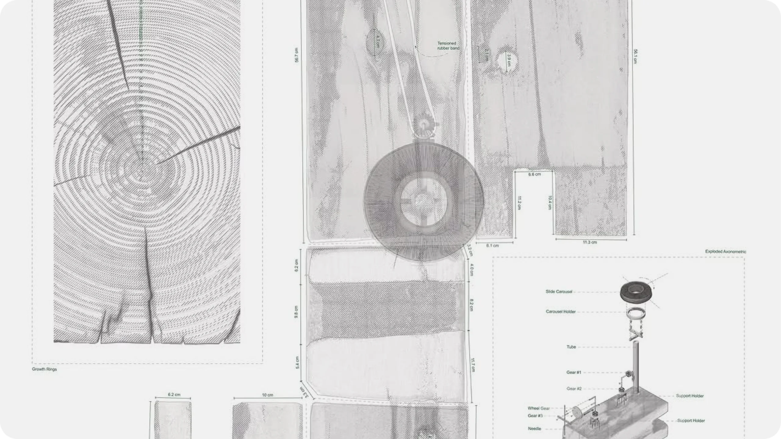 Wooden joinery illustration